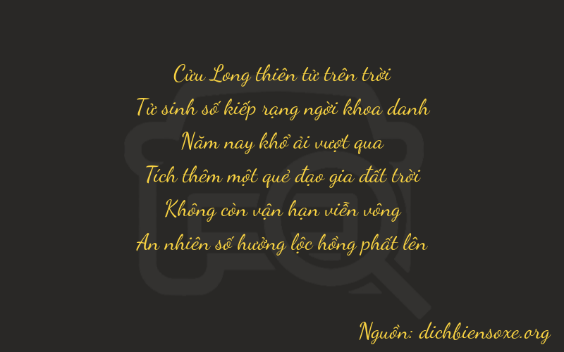Thơ dịch biển số xe 94504