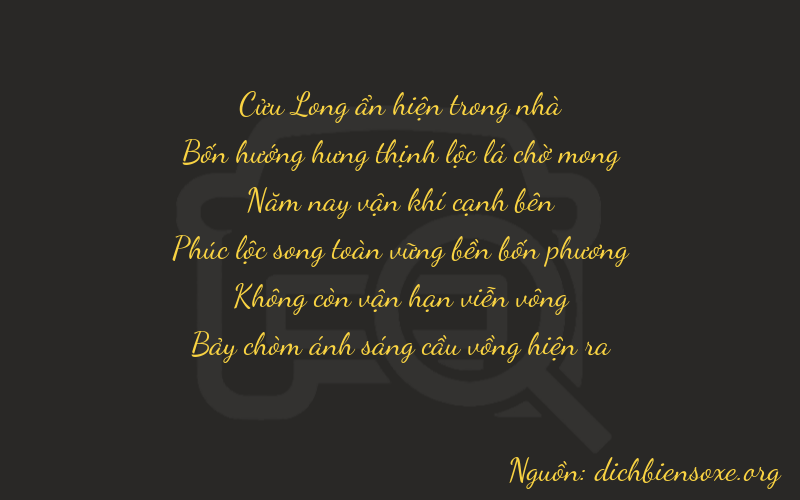 Thơ dịch biển số xe 94507