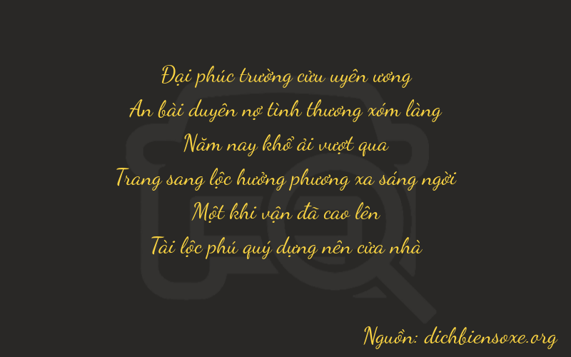 Thơ dịch biển số xe 94512
