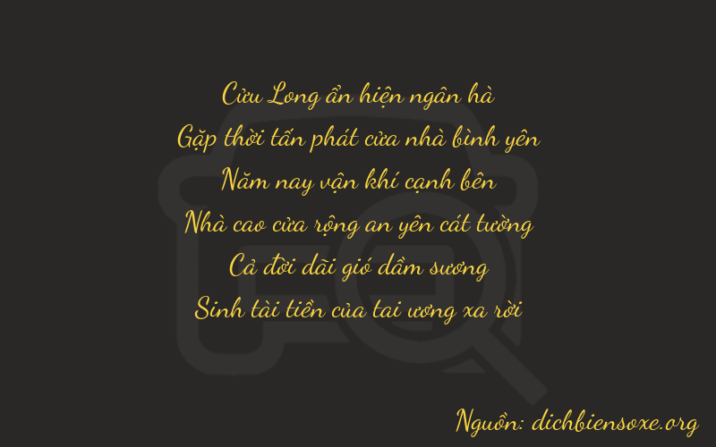 Thơ dịch biển số xe 94515