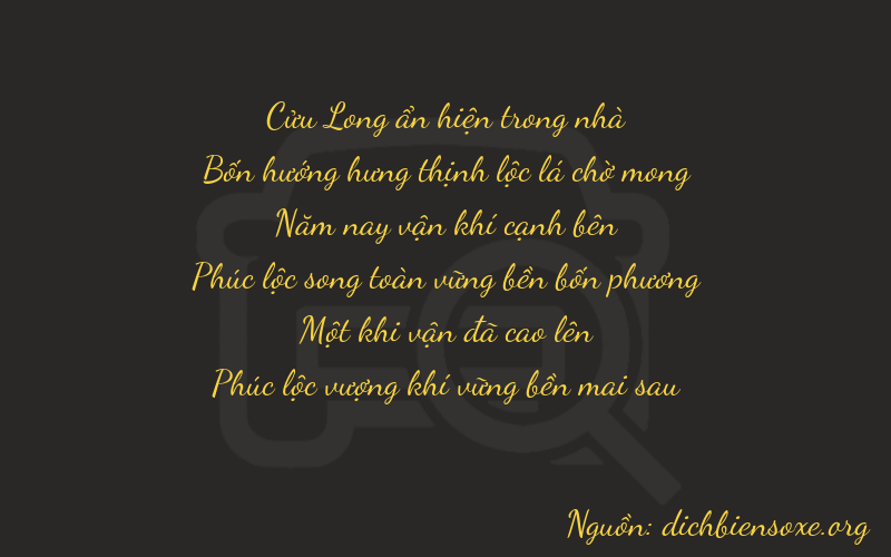 Thơ dịch biển số xe 94516