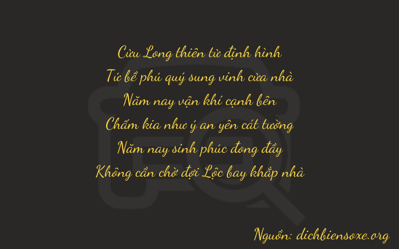 Thơ dịch biển số xe 94550