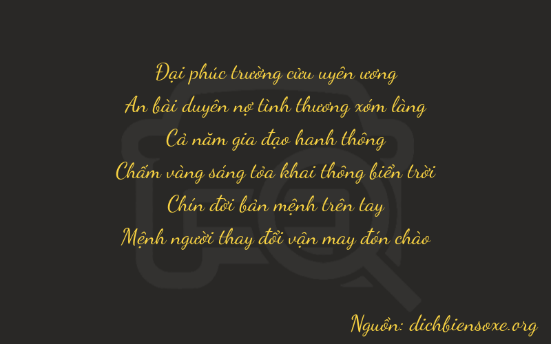 Thơ dịch biển số xe 94593