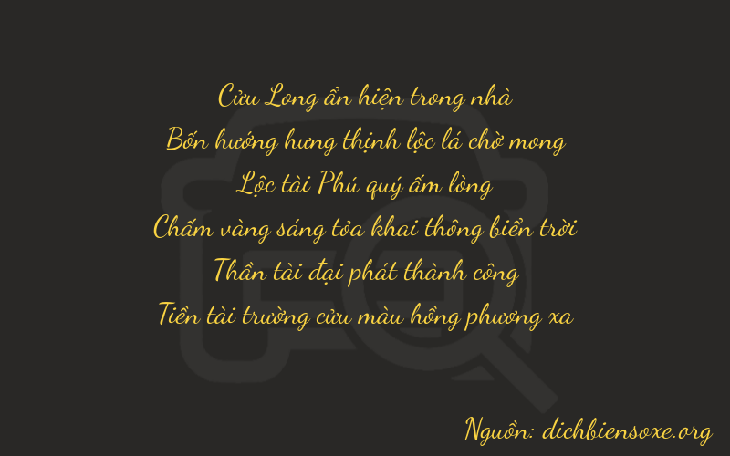 Thơ dịch biển số xe 94669