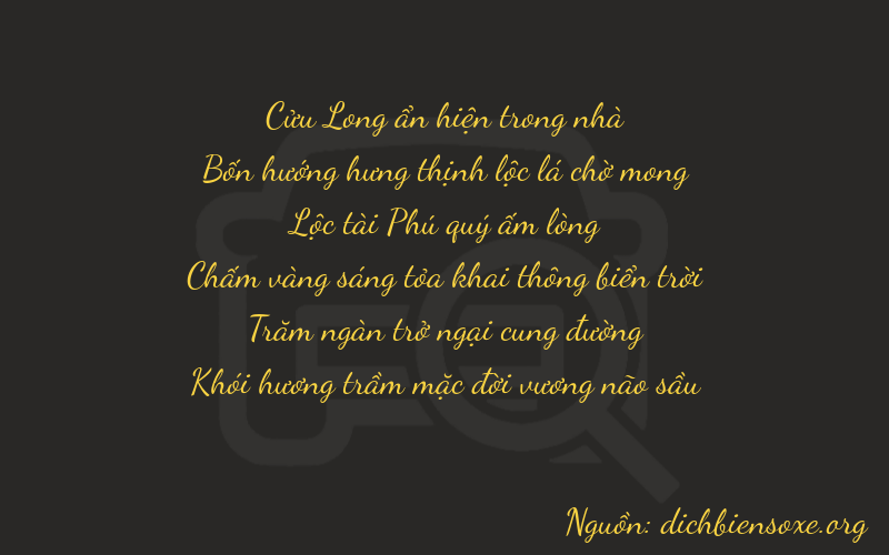 Thơ dịch biển số xe 94678