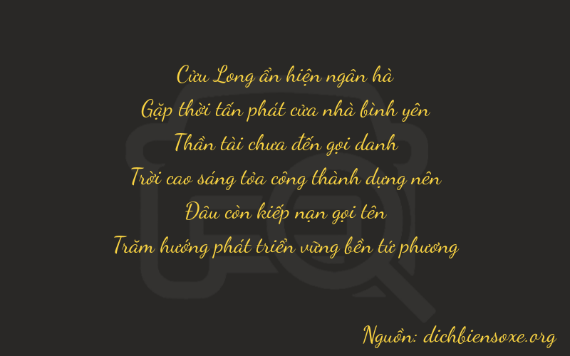 Thơ dịch biển số xe 94704