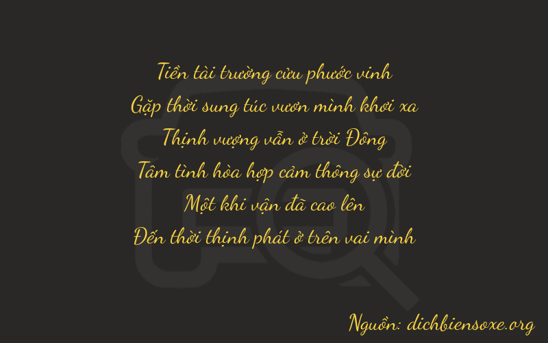 Thơ dịch biển số xe 94718