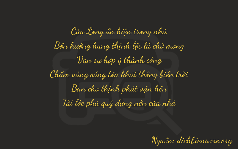 Thơ dịch biển số xe 94822