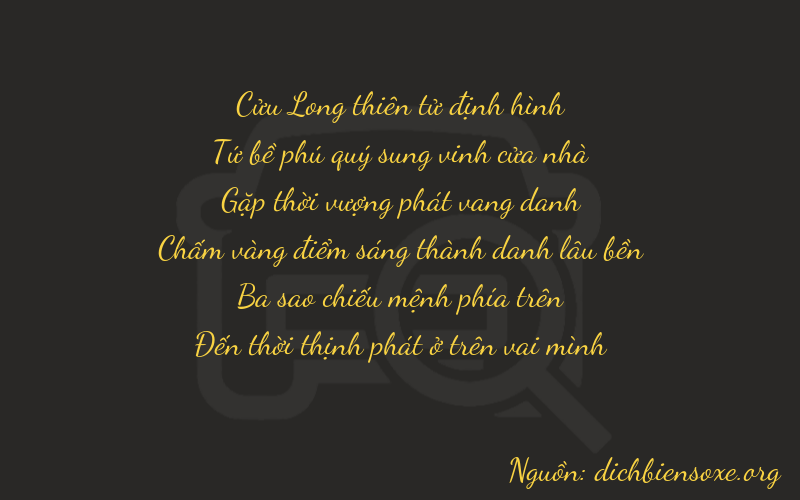 Thơ dịch biển số xe 94838