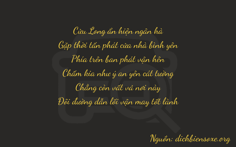 Thơ dịch biển số xe 94902