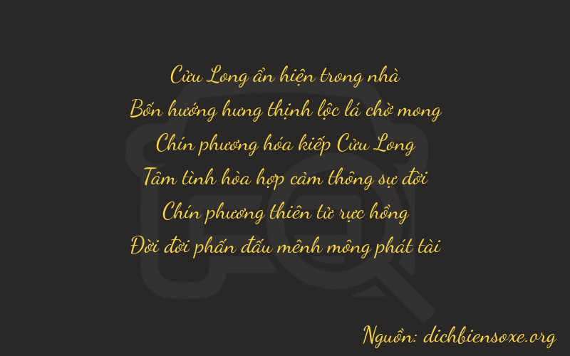 Thơ dịch biển số xe 94993