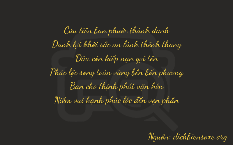 Thơ dịch biển số xe 95023