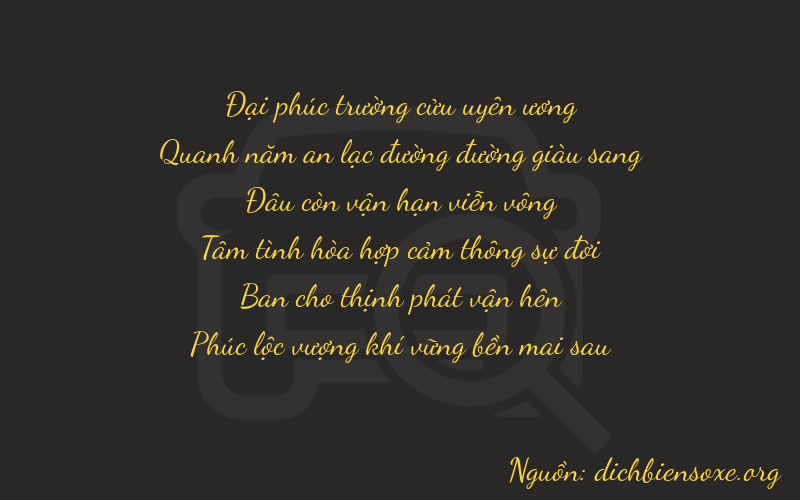 Thơ dịch biển số xe 95026