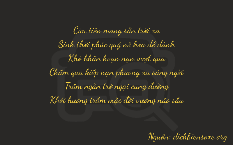 Thơ dịch biển số xe 95078