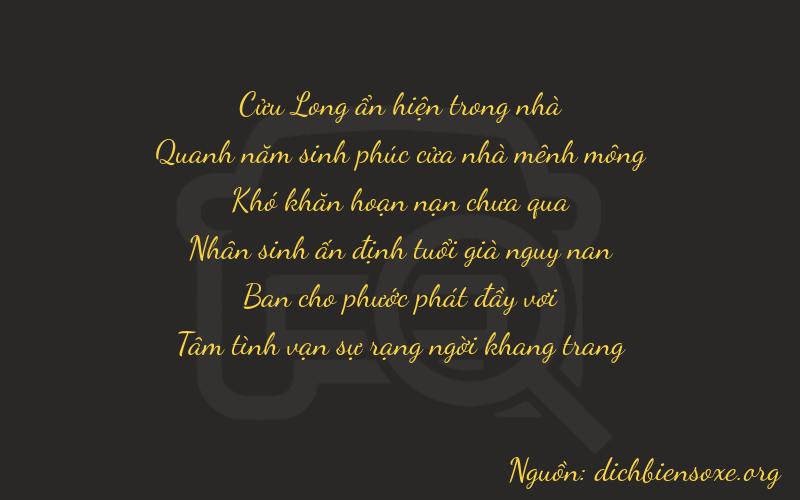 Thơ dịch biển số xe 95084