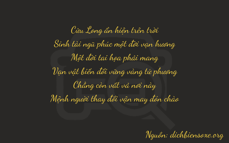 Thơ dịch biển số xe 95103