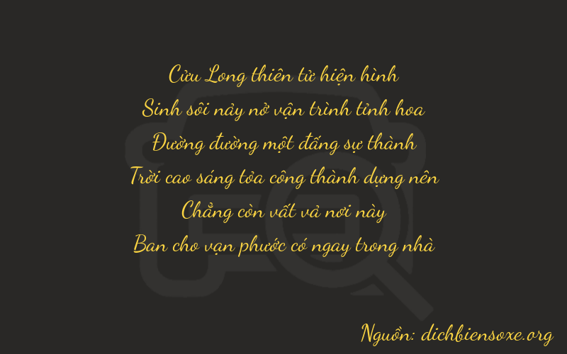 Thơ dịch biển số xe 95108