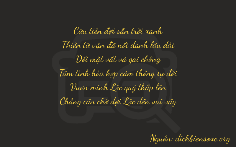 Thơ dịch biển số xe 99240
