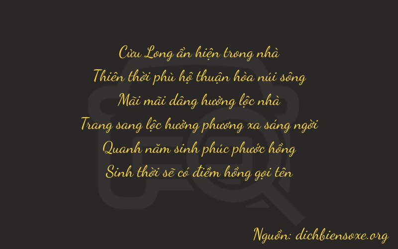 Thơ dịch biển số xe 99255