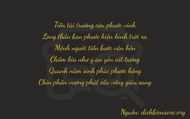 Thơ dịch biển số xe 99259
