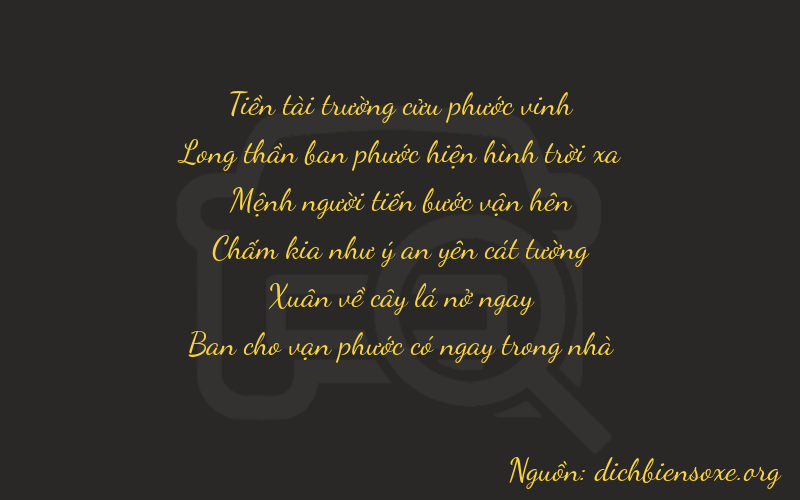Thơ dịch biển số xe 99268