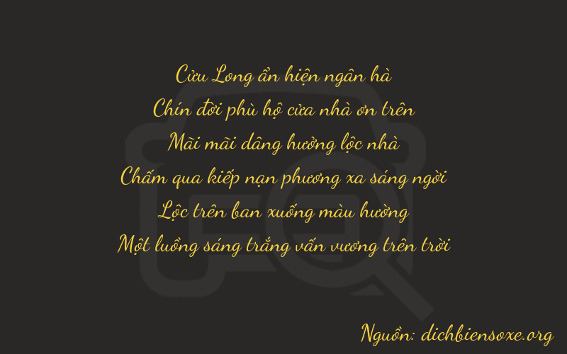 Thơ dịch biển số xe 99281