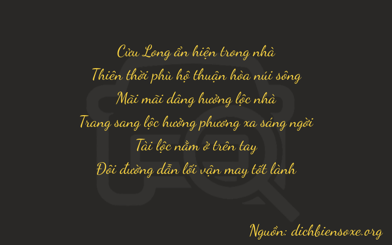 Thơ dịch biển số xe 99282