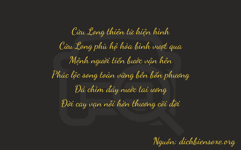 Thơ dịch biển số xe 99297