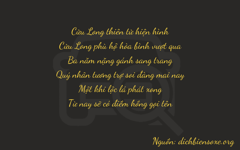 Thơ dịch biển số xe 99315