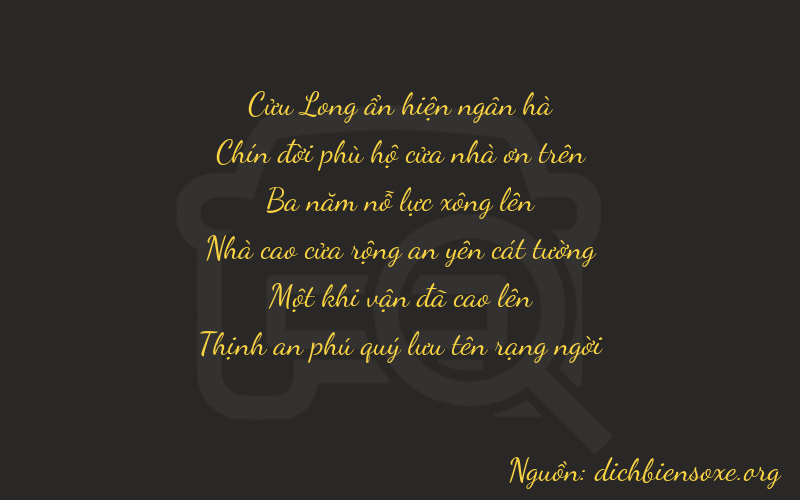 Thơ dịch biển số xe 99317
