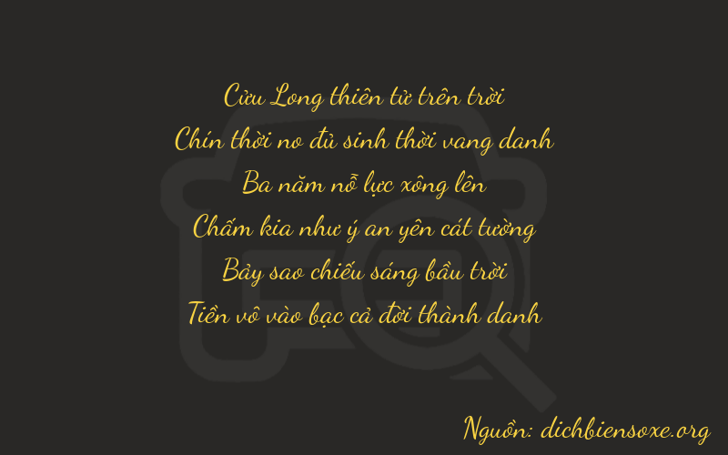 Thơ dịch biển số xe 99370