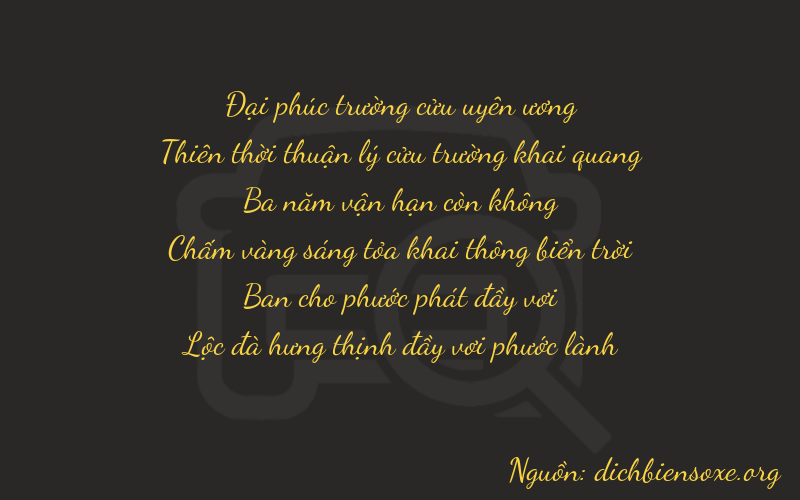 Thơ dịch biển số xe 99386