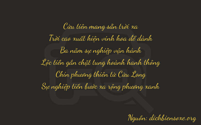 Thơ dịch biển số xe 99392