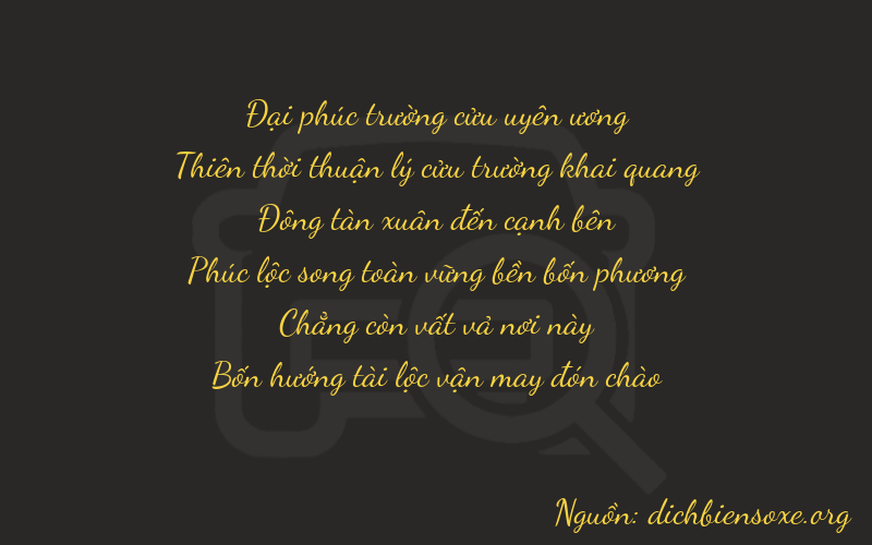 Thơ dịch biển số xe 99404