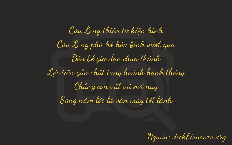 Thơ dịch biển số xe 99405