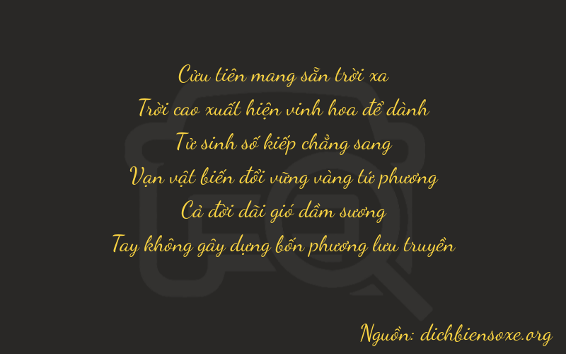 Thơ dịch biển số xe 99410
