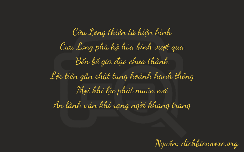 Thơ dịch biển số xe 99414